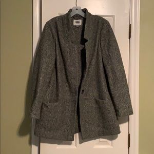 Old navy gray oversized coat